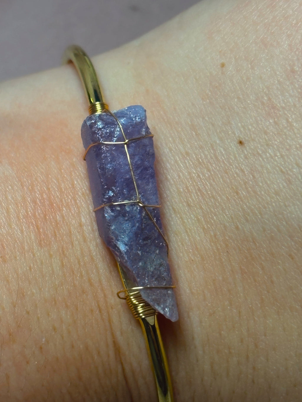 Florence Wrapped Amethyst Bracelet